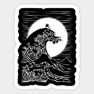 kubo ocean Sticker